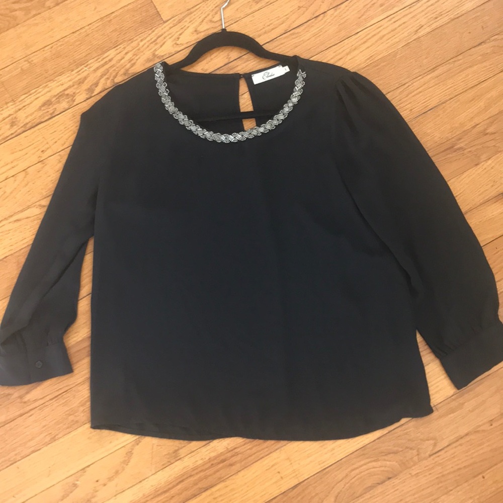 Elodie Black Top